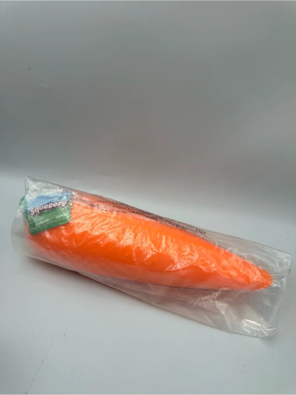 Bright Orange Carrot Toy for Kids - Brand